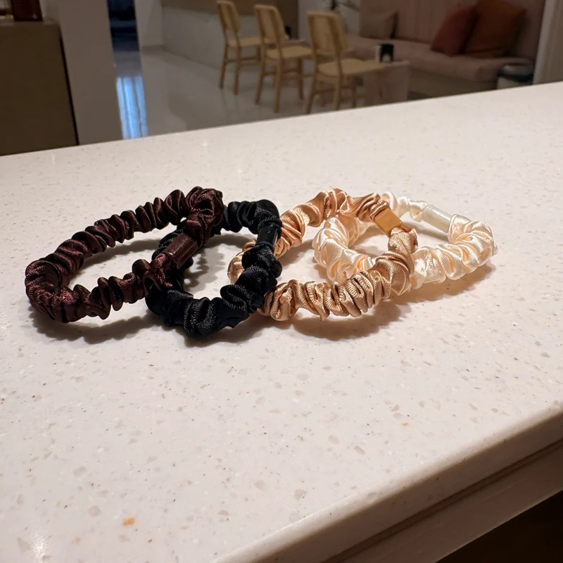 Hair scrunchies